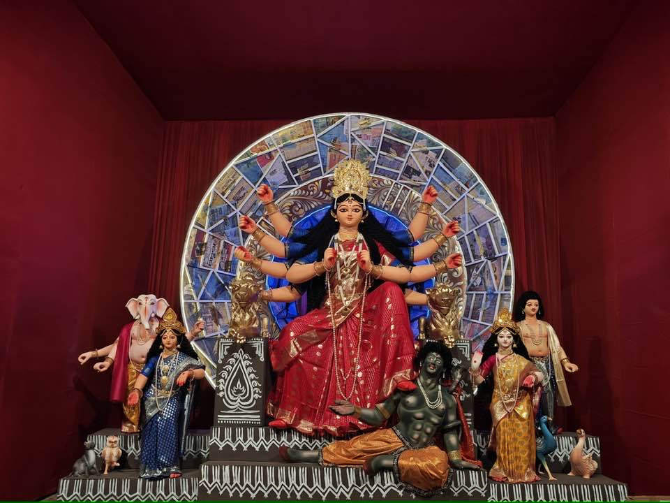 Maa Durga Idol 2024 Tala Friends Association